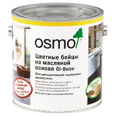 OSMO ЦВЕТНЫЕ БЕЙЦЫ ÖL-BEIZE графит 2,5 л