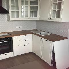 Столешница из цельноламельного бука для кухни 3500х640х40 мм