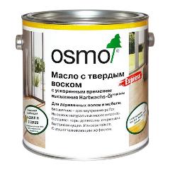 МАСЛО OSMO С ТВЕРДЫМ ВОСКОМ HWÖ EXPRESS белое прозрачное 2,5