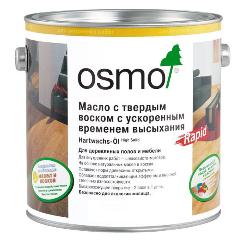 МАСЛО OSMO С ТВЕРДЫМ ВОСКОМ HWÖ RAPID белое 0,75 л
