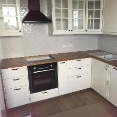 Столешница из цельноламельного дуба для кухни 3500х640х40 мм